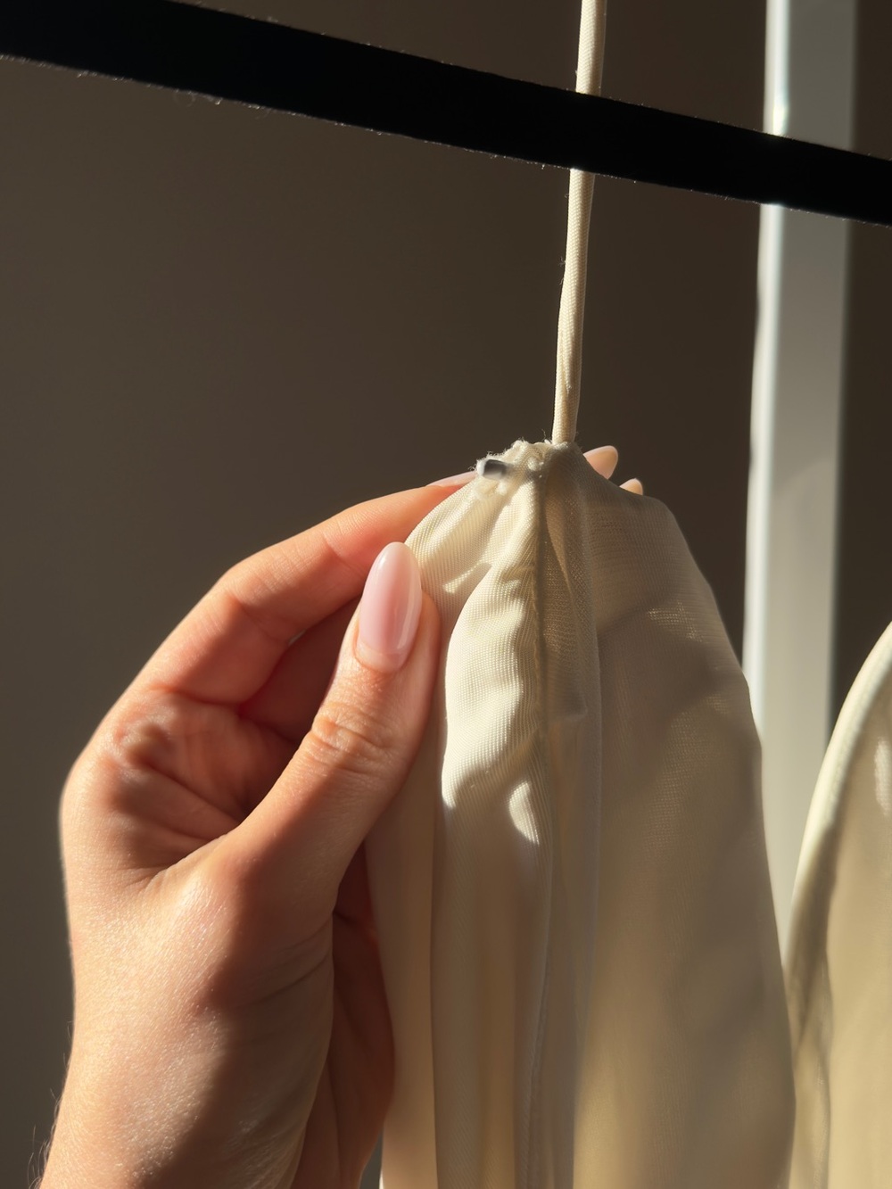 HELSA the roksanna draped dress in ivory - Picture 12 of 14